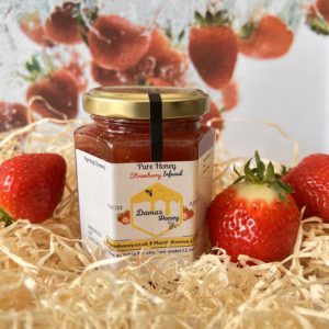 Strawberry Infused Honey 250g