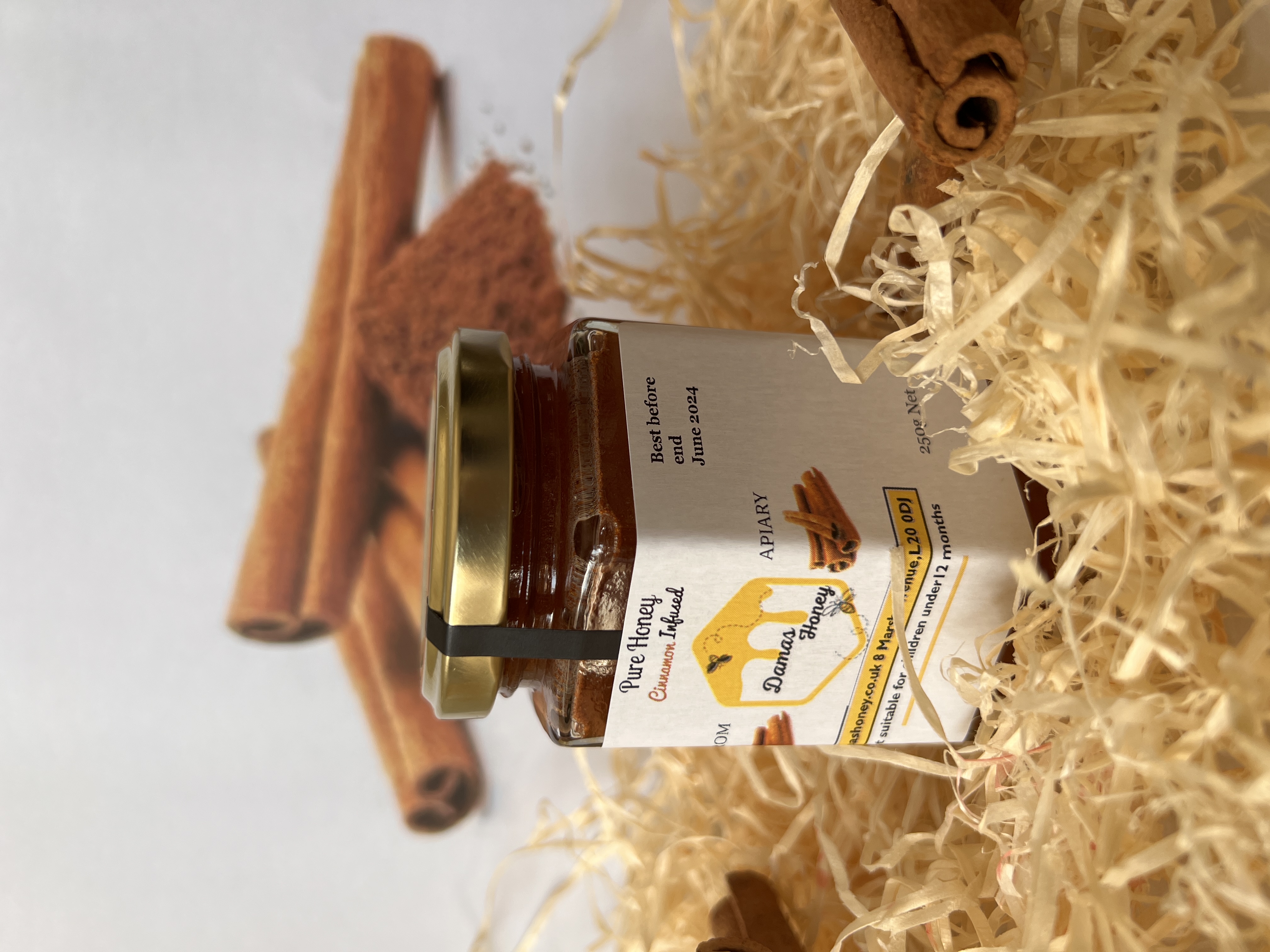 Cinnamon Infused Honey 250g