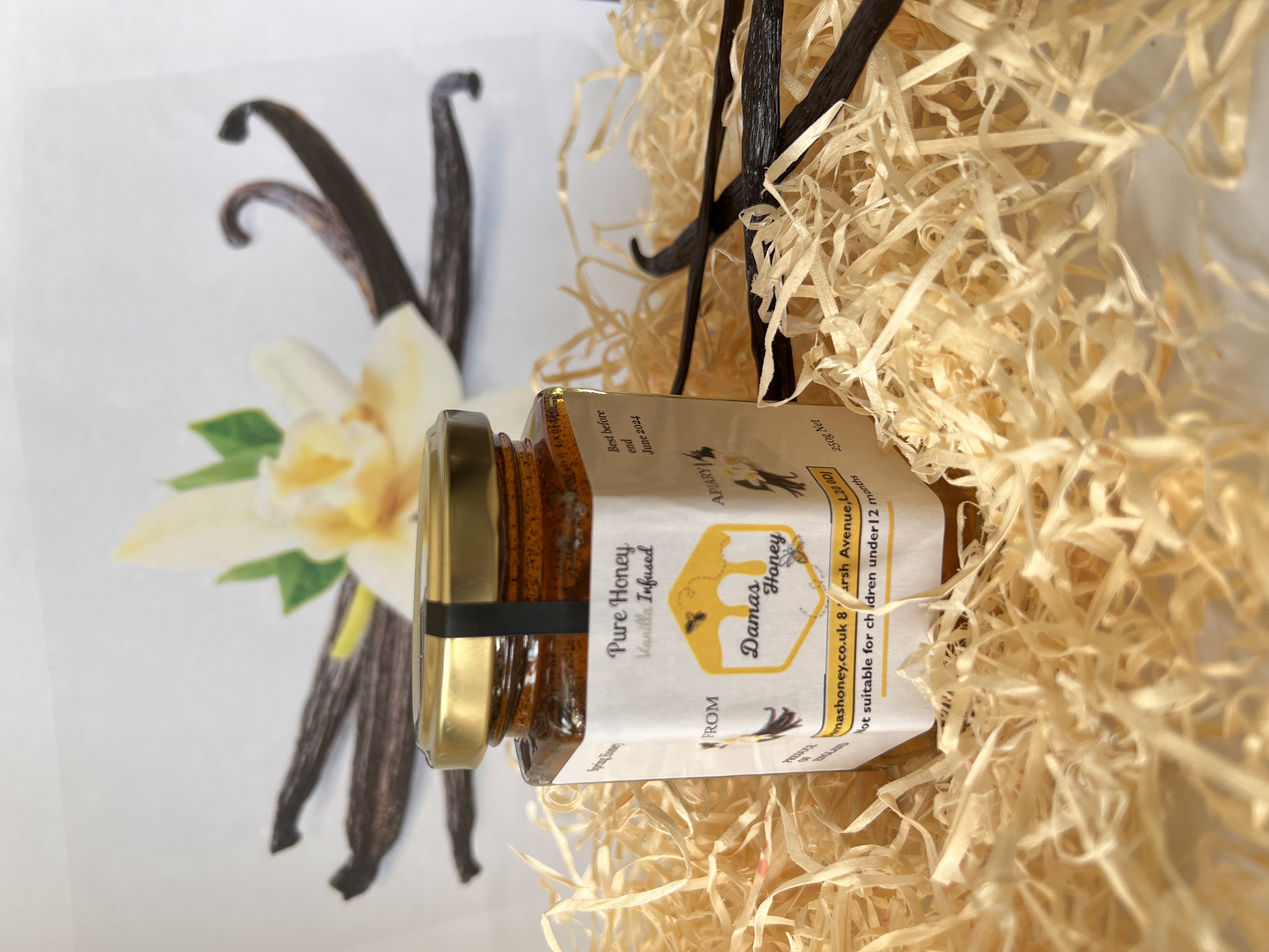 Vanilla Infused Honey 250g